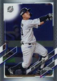 2021 TOPPS Chrome NPBプロ野球 #112 山口航輝(ロッテ) レギュラーカード