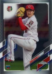 2021 TOPPS Chrome NPBプロ野球 #133 行木俊(広島) レギュラーカード RC