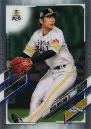 2021 TOPPS Chrome NPBプロ野球 #143 石川柊太(ソフトバンク) レギュラーカード
