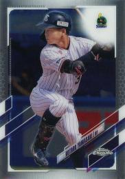 2021 TOPPS Chrome NPBプロ野球 #158 山崎晃太朗(ヤクルト) レギュラーカード