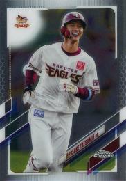 2021 TOPPS Chrome NPBプロ野球 #209 辰巳涼介(楽天) レギュラーカード