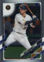 2021 TOPPS Chrome NPBプロ野球 #210 吉川尚輝(巨人) レギュラーカード
