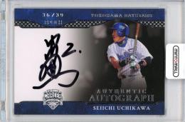 2024 エポック OBクラブ CAREER ACHIEVEMENTS 内川聖一 AUTHENTIC AUTOGRAPH 銀箔 39枚限定【36/39】横浜ベイスターズ