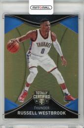 2016-17 PANINI Totally Certified  Russell Westbrook Gold #59 【04/10】 Oklahoma City Thunder