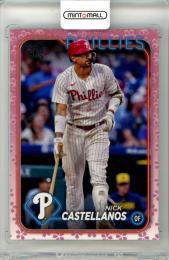 2024 Topps Baseball Japan Edition Nick Castellanos #183 Base Parallel Card【70/99】 Phillies