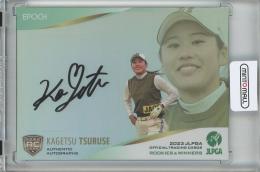 EPOCH 2023 JLPGA Official Trading Cards Rookies&Winners  鶴瀬華月 直筆サインカード 19/55