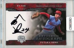 2024 エポック OBクラブ CAREER ACHIEVEMENTS 大野豊 AUTHENTIC AUTOGRAPH 銀箔 48枚限定【07/48】広島東洋カープ