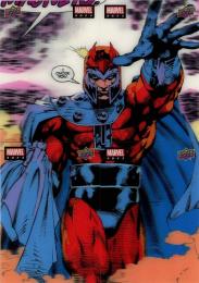 【一部スレ傷あり】2020 UPPER DECK Marvel Ages Magneto 3D Lenticular Puzzle  #13〜16 4枚セット  (Uncanny X-Men #269)