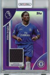 2025-26 Topps English Premier League Didier Drogba Premier Relics Purple Rainbow Foil #REDD【131/199】