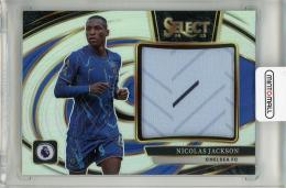 2024-25 Panini Select English Premier League Nicolas Jackson Jumbo Swatches #24《初期傷あり》
