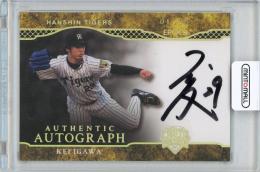 2024 エポック OBクラブ CAREER ACHIEVEMENTS 井川慶 AUTHENTIC AUTOGRAPH ホロ金箔 25枚限定 ファーストナンバー【01/25】阪神タイガース