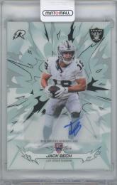 2025 TOPPS Resurgence Base Rookie Signatures #148 / JACK BECH(Las Vegas Raiders)