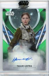 2023 Topps Star Wars Signature Series Hermione Corfield (Tallie Lintra) Authentic Autograph【01/25】