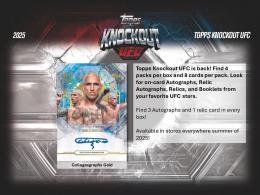 ◆予約◆UFC 2025 TOPPS KNOCKOUT HOBBY