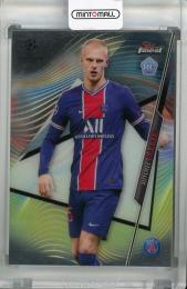 2020-21 Topps Finest UEFA Champions League Paris Saint-Germain Mitchel Bakker Base