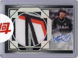 2022 TOPPS FIVE STAR ICHIRO PATCH AUTOGRAPH CARD【1/5】 MIAMI MARLINS