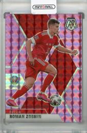 2021 Panini Mosaic UEFA Euro 2020 Russia Roman Zobnin Base Purple(パラレル版) 44/49