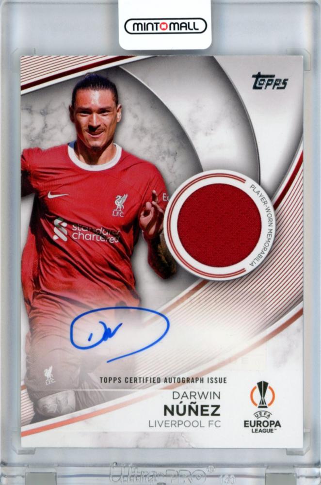 ミントモール / MINT 福岡店 / 2023-24 Topps UEFA Club Competitions Darwin Nunez  Superstar Autographs Relic 直筆サインカード 57/99