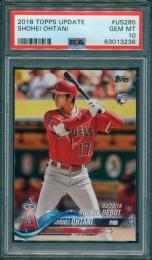 2018 TOPPS Update  Shohei Ohtani #US285【PSA10】 Los Angeles Angels
