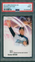 2013 BBM ルーキーエディション 大谷翔平 #42 投手版【PSA9】 日本ハムファイターズ