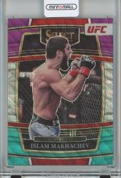 2022 Panini Select UFC  Islam Makhachev Tri-Colar Wave