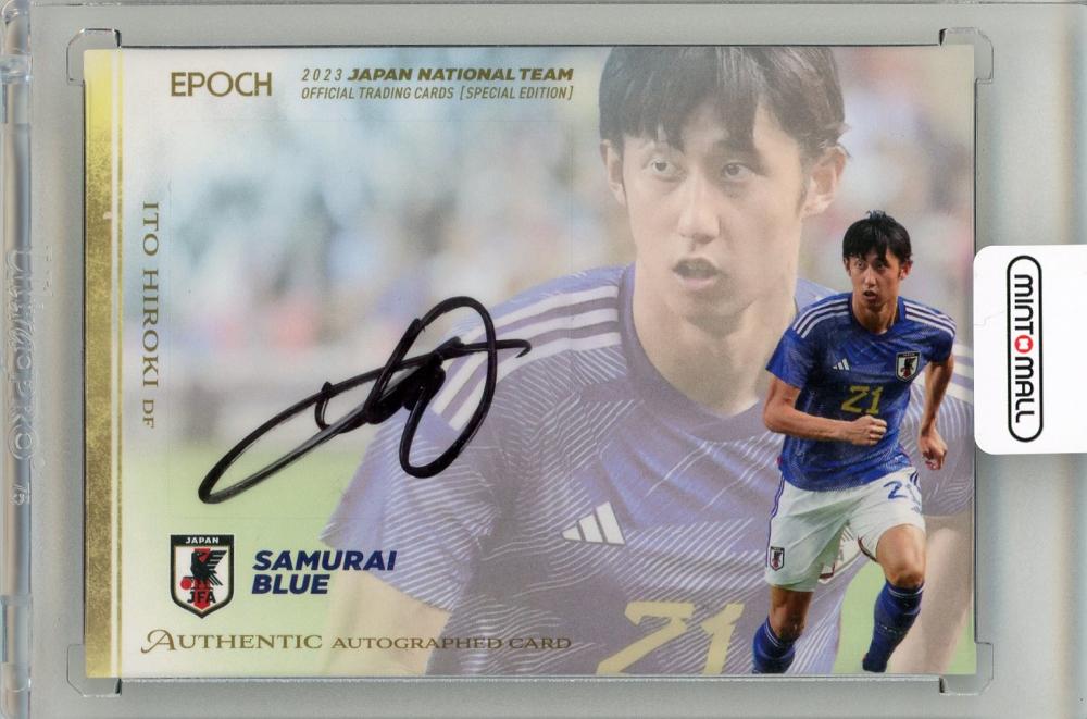 2022 EPOCH 伊藤洋輝 5/5枚限定 GEM BLACK パラレル サッカー