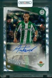 2025-26 Topps UEFA Japan Edition Antony #BA-A Base Card Autograph Variation Real Betis Balompié