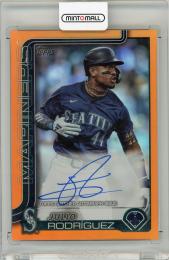 2025 TOPPS SERIES 1 JULIO RODRIGUEZ AUTOGRAPH CARD【23/25】 SEATTLE MARINERS