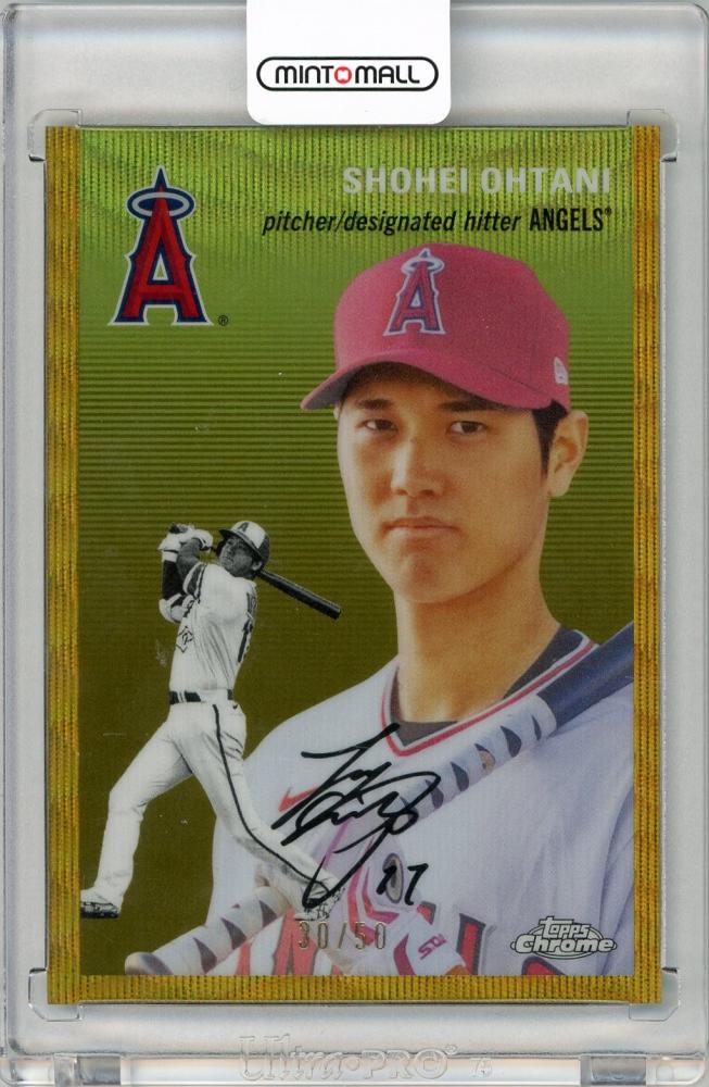 ミントモール / MINT 名古屋店 / 2023 TOPPS CHROME PLATINUM ANNIVERSARY SHOHEI OHTANI  GOLD WAVE REFRACTOR【30/50】 LOS ANGELES ANGELS