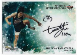 2019 BBM INFINITY 陸上 高山峻野 直筆サインカード 9/90