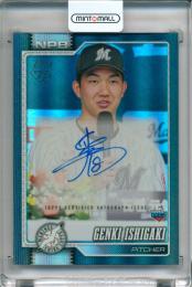 2026 TOPPS NPB ベースボールカード 石垣元気 (ロッテ) 直筆サインカード (RC)【08/10】