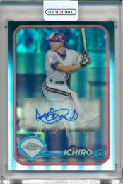 【表面微スレあり】2024 TOPPS Chrome NPB イチロー 直筆サインカード