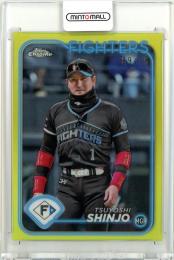 2024TOPPS NPB CHROME 新庄剛志 Yellow Refractors【69/75】