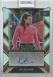 2023 Panini Select WWE  Kit Wilson Signature Selections Prizm Autograph