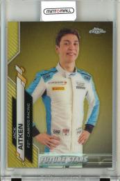 2020 TOPPS CHROME FORMULA 1  Jack Aitken #61 Future Stars Gold Refractor(Lastナンバー!) 【50/50】