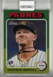 2024 Topps Heritage High Number Jackson Merrill Chrome Variation #689【243/699】 San Diego Padres
