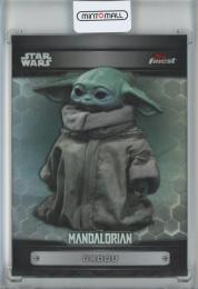 2022 Topps Finest Star Wars  Grogu The Mandalorian