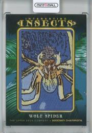 2022 Upper Deck Goodwin Champions  Wolf Spider Interesting Insects Patches IP-52