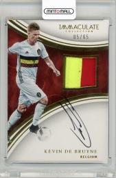 2017 panini immaculate collection soccer Kevin De bruyne the autograph【05/65】 Belgium