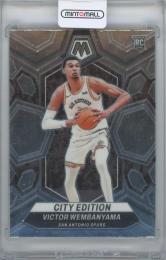 2023-24 PANINI Mosaic #282 City Edition / VICTOR WEMBANYAMA(San Antonio Spurs)