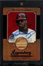 2001 Upper Deck Legends #SL-KG Ken Griffey Jr. Legendary Lumber Autograph (MSV#2761)