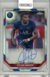 2021-22 Topps Chrome Kylian Mbappe certified autograph【08/75】 Paris saint Germain