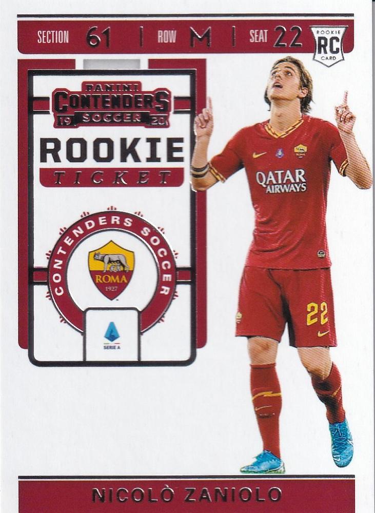 ニコロ ザニオーロ Topps 直筆サイン ローマ