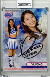 2022 BBM チアリーダーカード DANCING HEROINE -華- Cheer Dragons 直筆サインカード YUKINO 【31/90】