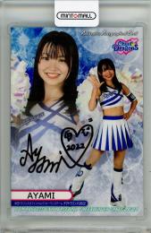 2022 BBM チアリーダーカード DANCING HEROINE -舞- Cheer Dragons 直筆サインカード AYAMI 【47/90】