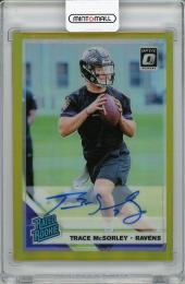 【表面若干難あり】2019 PANINI Donruss Optic Trace McSorley Rated Rookie Autograph【07/10】