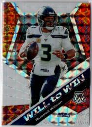 2020 PANINI MOSAIC Seattle Seahawks Russell Wilson Will to Win Mosaic #3