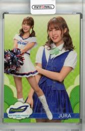 2021 BBM チアリーダー DANCING HEROINE -華- Passion JURA レギュラーカード ホロPP版 (パラレル版)