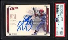 2017 EPOCH 広島東洋カープ #SG-SESU 鈴木誠也 Authentic Autograph【08/22】【PSA MINT 9】 (MSV#2858)