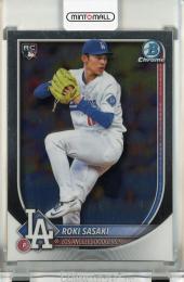 2025 Topps Bowman Chrome Roki Sasaki Base RC #12